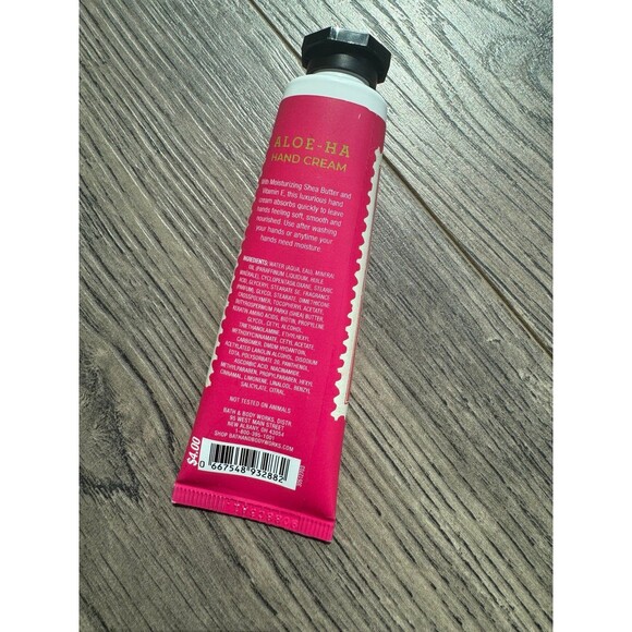 Bath and Body Works ALOE-HA Shea Butter Hand Cream 1.0 Fluid Ounce - Picture 2 of 2